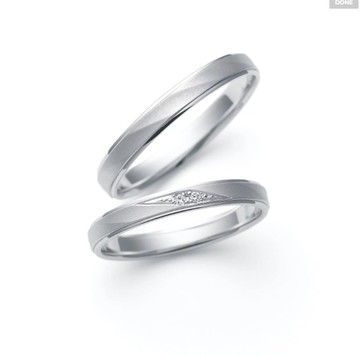 【婚戒秘書】 Nocur - Lein 鉑金 (Pt900) 結婚戒指