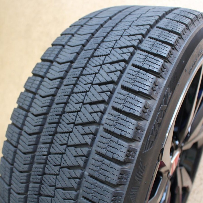 215/55/R17 スタッドレスタイヤ&ホイール4本セット HONDA ホンダ FK7