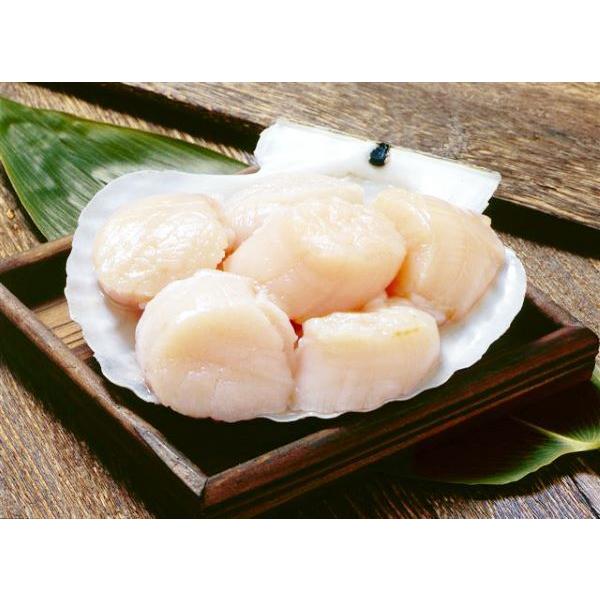 北海道刺身ホタテ貝 500g×２箱 30〜36玉 冷凍