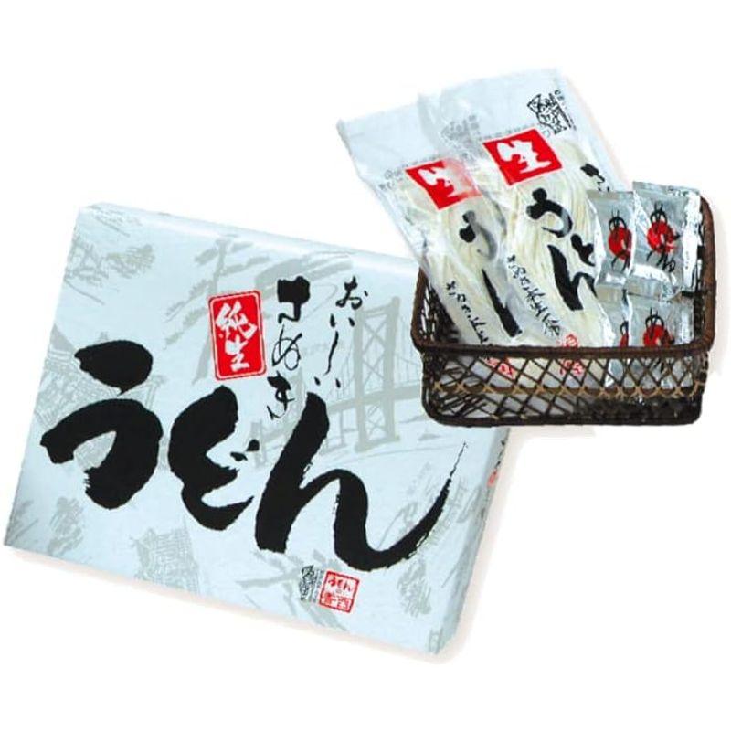 プチギフト 讃岐純生うどん 20箱セット(1箱 麺350g×2 濃縮つゆ15ml×4袋) A-10H 香西麺業 香西のさぬきうどん