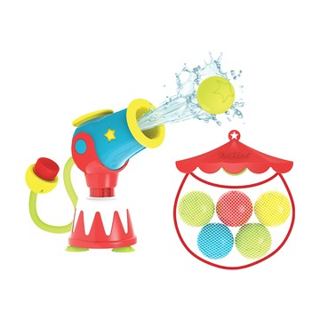 Yookidoo 以色列洗澡/戲水玩具-馬戲團大炮