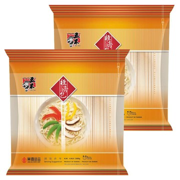 五木 經濟包營養麵條  香Q爽口 適合素食者  特級品麵條 經濟實惠  2kg  2包