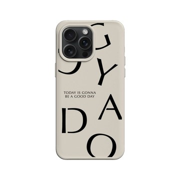 iPhone 15 Pro Max SolidX 貝殼灰 - 好日曆 GOODAY (星期安有限公司) - 大好日子(黑字款)