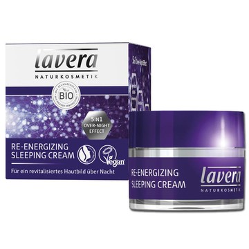 德國 Lavera 活力晚安面霜 50ml 臉部 保養【心心哈德】現貨 全館499超取免運｜全場下殺★滿額再享折扣
