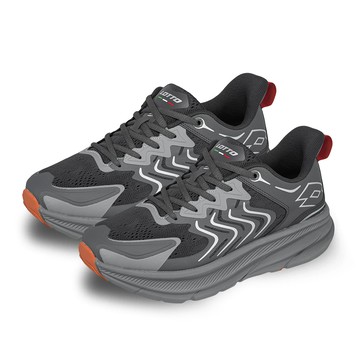 LOTTO LT-MAX 2超速跑輕量極避震跑鞋 男 跑步鞋 岩石灰 LT5AMR9488