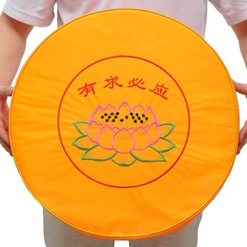 免郵蓮花拜墊 打坐墊禪墊 佛堂佛教跪墊 加厚拜佛墊 拜墊套