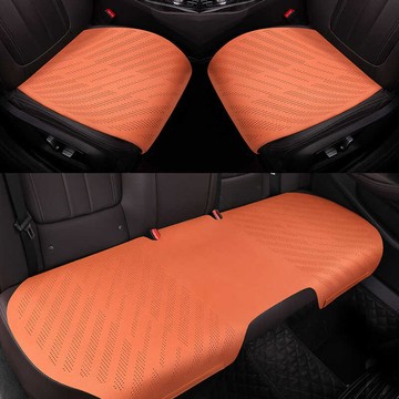 🚀台灣出貨🚀 （星空）翻毛皮汽車坐墊 三件套馬鞍墊輕薄透氣柔軟服帖內凹椅面