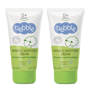 Bebble貝朵 B5抗風修護面霜50ml(二入組)