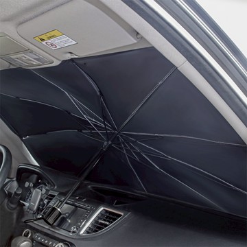 汽車鈦銀前擋遮陽傘 車用遮陽傘 前檔遮陽板 車窗遮陽 車子遮陽 汽車防曬 汽車防曬 汽車百貨【CV0150】普特汽車精品