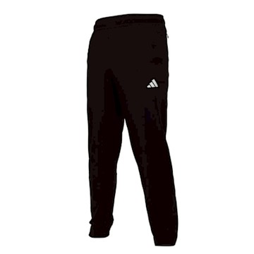 ADIDAS 男運動長褲-吸濕排汗 慢跑 訓練 休閒 IT5457 黑白