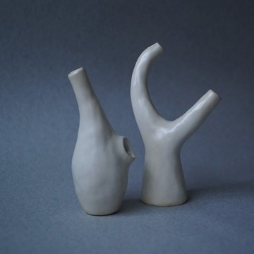 • 米粒出陶中 • 028 蛞蝓雙胞胎 - 花瓶