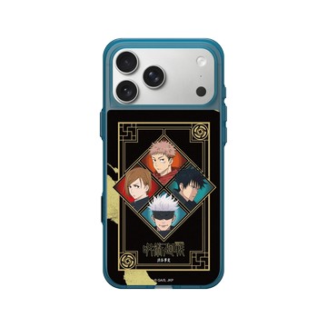 iPhone 17 Pro Max Clear (相機按鈕) 夜幕藍 - Jujutsu Kaisen 咒術迴戰 S2 - 澀谷事變戰鬥系列-咒術高專
