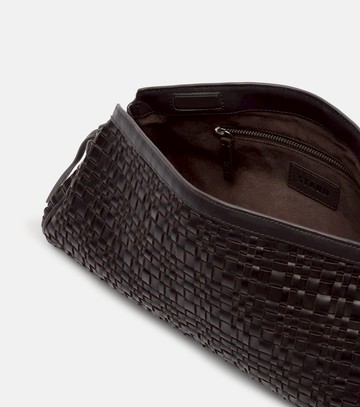 Staud Maude woven leather clutch