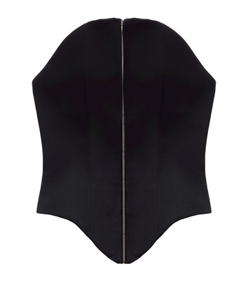 McQueen Wool Corset Top