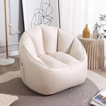 📣新品免運📣豆袋單人房間沙髮小戶型宿捨客廳臥室榻榻米休閒椅子懶人躺椅陽臺北歐日式單人懶人沙髮榻榻米豆袋客廳