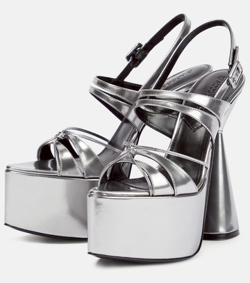 D'Accori Belle platform leather sandals