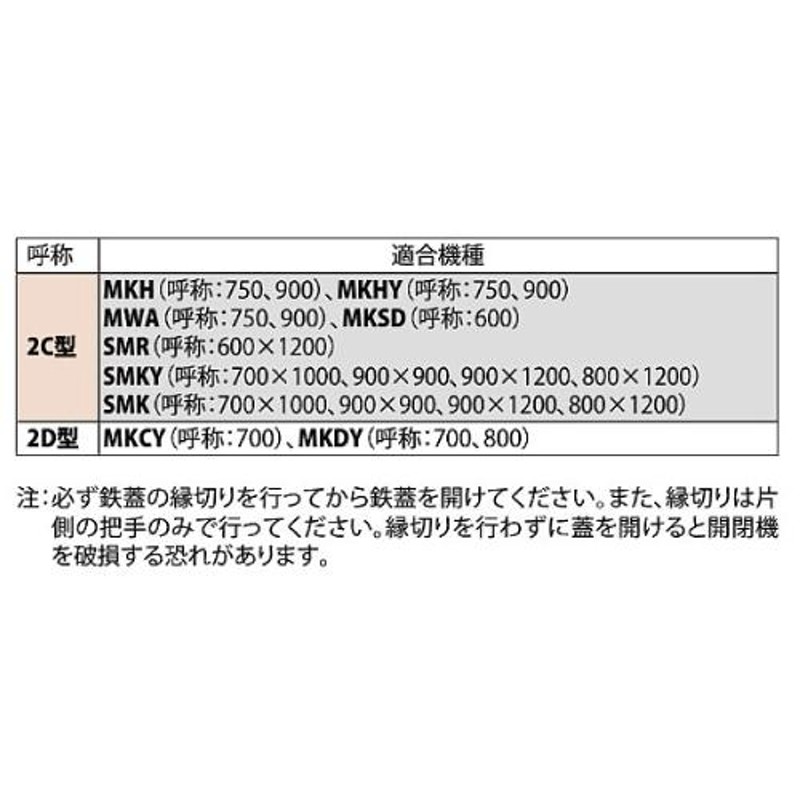 カネソウ マンホール・ハンドホール 鉄蓋開閉機 2型開閉機 2D型 | LINE