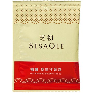 SesaOle【芝初】胡麻拌麵醬-椒麻風味 單包裝(30克/包；五辛素)