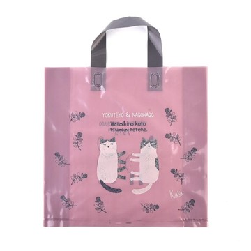 Kusuguru Japan 禮物包裝袋 可重覆使用耐用塑料材質 Nagonago-san系列-L號8個入