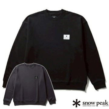 【Snow Peak】男女 中性 New Standard Square Logo Pullover 新標準方形標誌套頭衫/ NSD-SW-25AU001