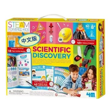 4M 科學大驚奇 中文版 附實驗影片  1組
