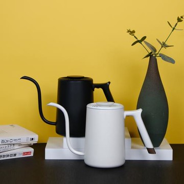 泰摩 魚Pure手沖壺 304不銹鋼滴漏式家用長嘴細口壺 沖掛耳咖啡壺