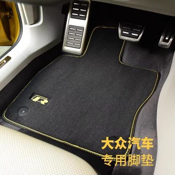 Turbo大眾腳墊途昂帕薩特高爾夫7 id43途觀L邁騰新速騰cc尚酷gti8