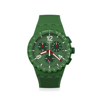 Swatch Chrono 原創系列手錶 PRIMARILY GREEN (42mm) 男錶 女錶 手錶 瑞士錶 錶