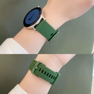 台灣賣家 三星 Galaxy Watch 6 5 4 格紋矽膠錶帶 6 Classic 矽膠錶帶 運動錶帶 純色錶帶