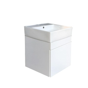 NEWBATH 46cm 浴櫃 防水發泡板(台灣製造水龍頭/下水器/L管/三角凡爾)
