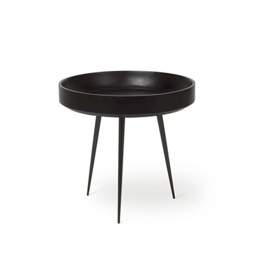 Bowl Table 理想邊桌（煙薰黑、小）