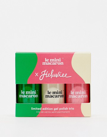Le Mini Macaron x Heluviee Gel Polish Trio-Multi