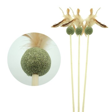 新品🔥貓薄荷球羽毛逗貓棒 貓草 貓薄荷 貓玩具 貓用品 玩具 逗貓棒 貓草球🧡歐佩特