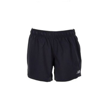 New Balance 女款 黑色 5吋 吸濕 排汗 快乾 彈性 RC 運動 休閒 慢跑 短褲 WS41202BK