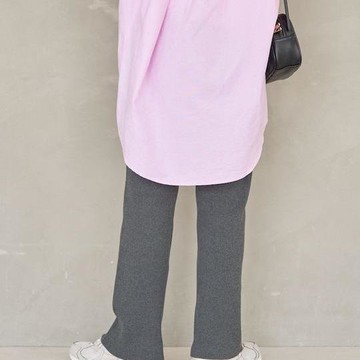 FREAK'S STORE 羅紋喇叭針織褲