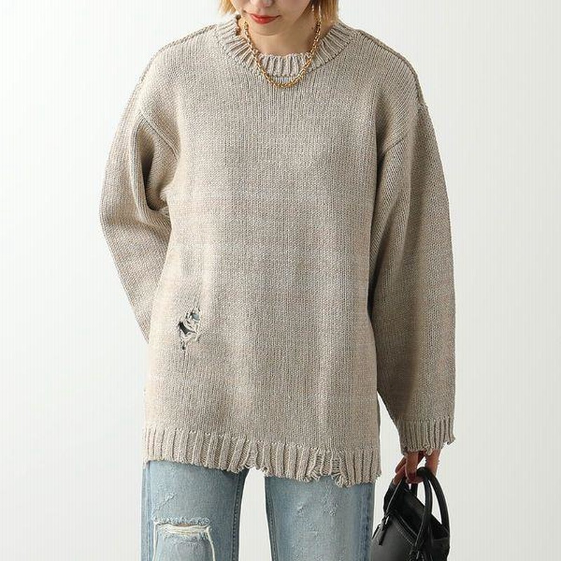 maison margiela bottle neck knit