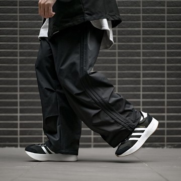 ADIDAS 慢跑鞋 CITY RNR 黑白 麂皮 休閒 運動鞋 男 JI0836