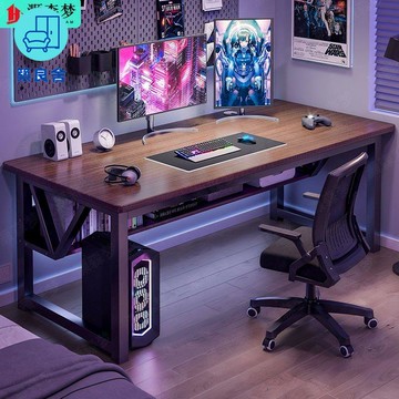 免運 工廠現貨 電腦桌 會議桌 辦公桌 寫字桌 電腦桌 臺式家用電競桌子 工作臺 簡約臥室學習桌 簡易學生書桌 辦公桌特惠/全館八折 特價出Z221