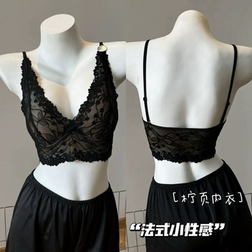 DUYI~夢詩 內衣女法式深V蕾絲性感純慾美背薄款小胸聚攏舒適收副乳文胸罩夏