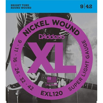 小叮噹的店- D'addario EXL120/EXL120BT (09-42)電吉他弦