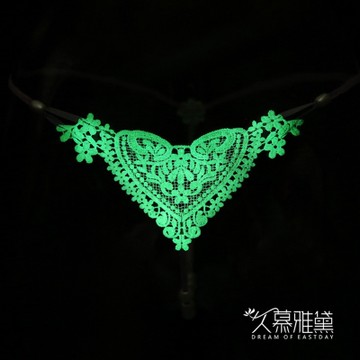 內褲 夜光精靈系列 ‧ 蕾絲精品高質感小褲。暗夜精靈 久慕雅黛