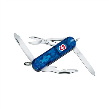 (預購) Victorinox 瑞士維氏 Midnite Manager 10用 58mm 瑞士刀/軍刀-透藍殼 1st (VI1066)