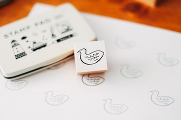 鴨子印章 / 悠閒系列