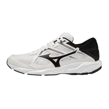 Mizuno Maximizer 男女 慢跑鞋 寬楦 運動 休閒 輕量 緩震 耐磨 止滑 白黑 [K1GA230002]