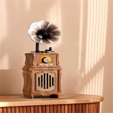 復古藍牙音箱 FM收音機 可U盤記憶體卡音頻線連接