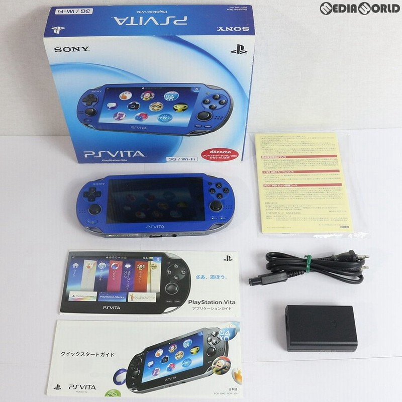 中古即納』{訳あり}{本体}{PSVita}PlayStation Vita 3G/Wi-Fiモデル