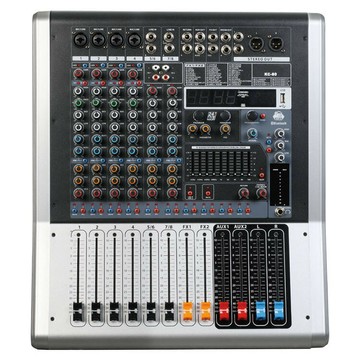 混音器 音頻混音器 音控台 8路專業調音臺 24+99DSP雙效果舞臺演出調音臺婚慶KC-80i混音器