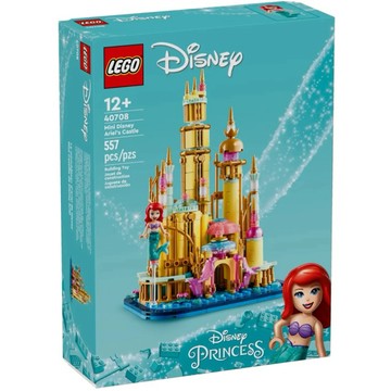 1180【台中翔智積木】LEGO 樂高 迪士尼公主 40708 愛麗兒的城堡 Mini Disney Ariel's
