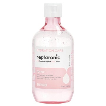 SNP, Prep Peptaronic，肽和透明質酸，爽膚水，10.82 液量盎司（320 毫升）