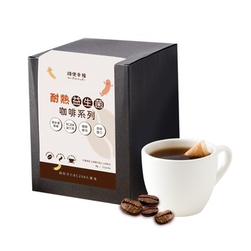 順便幸福 益生菌浸泡咖啡-焦糖榛果12包x1盒(使排便順暢 乳酸菌)